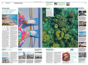 The Guardian - Travel Section (in Print)