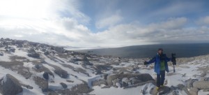 100 years on from Scott: The author, Terra Nova Bay, Antarctica