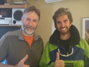 Me and Anthony Powell, McMurdo, January 2012 (Photo by Christine Powell)